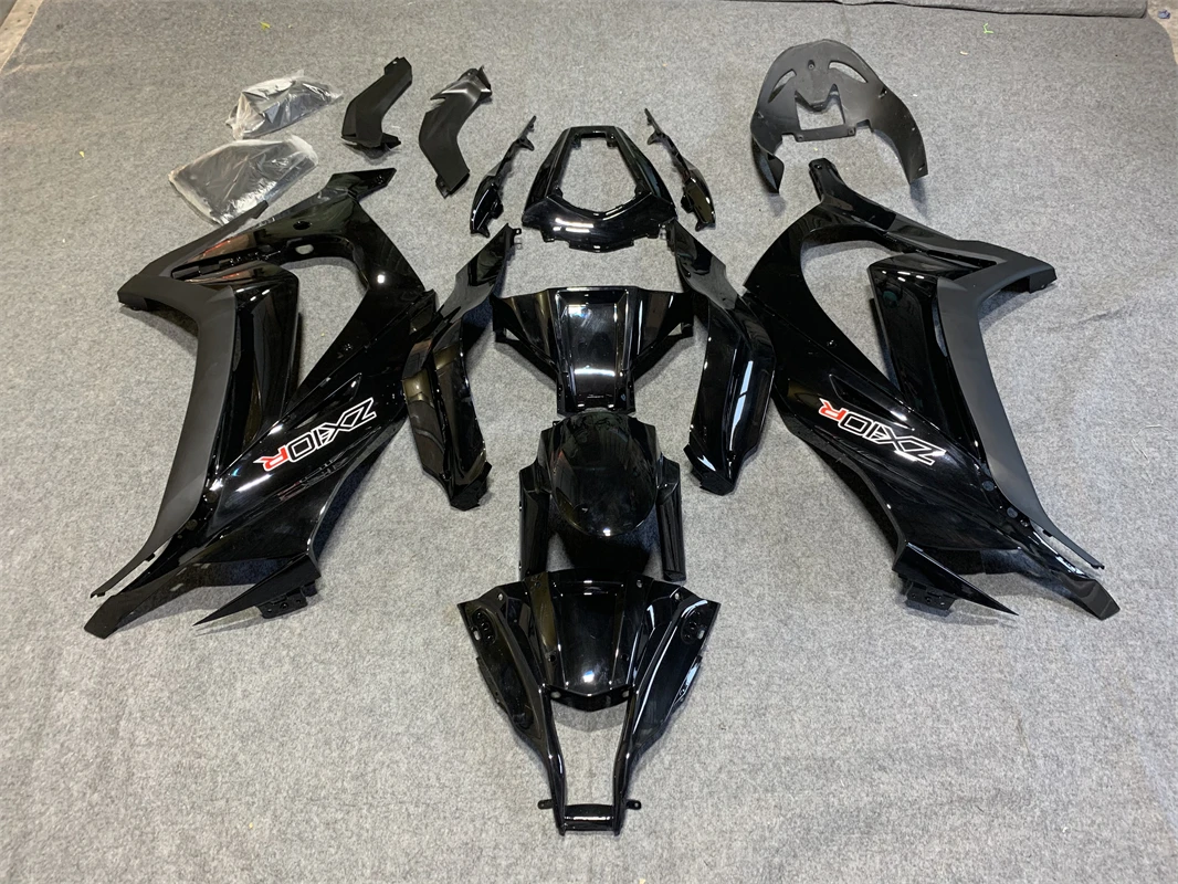 

Новый комплект обтекателей из АБС-пластика AA/инъекций, подходит для Kawasaki Ninja ZX-10R ZX10R 2011 2012 2013 2014 2015 11 12 13 14 15 Комплект кузова черный