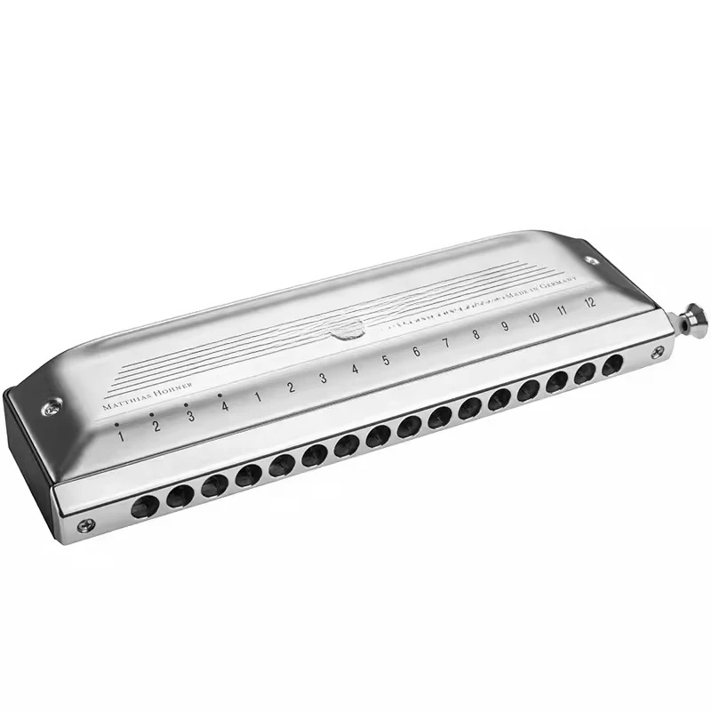 

Germany's new Super64 and imported 16-hole 64-tone chromatic harmonica Muse performance