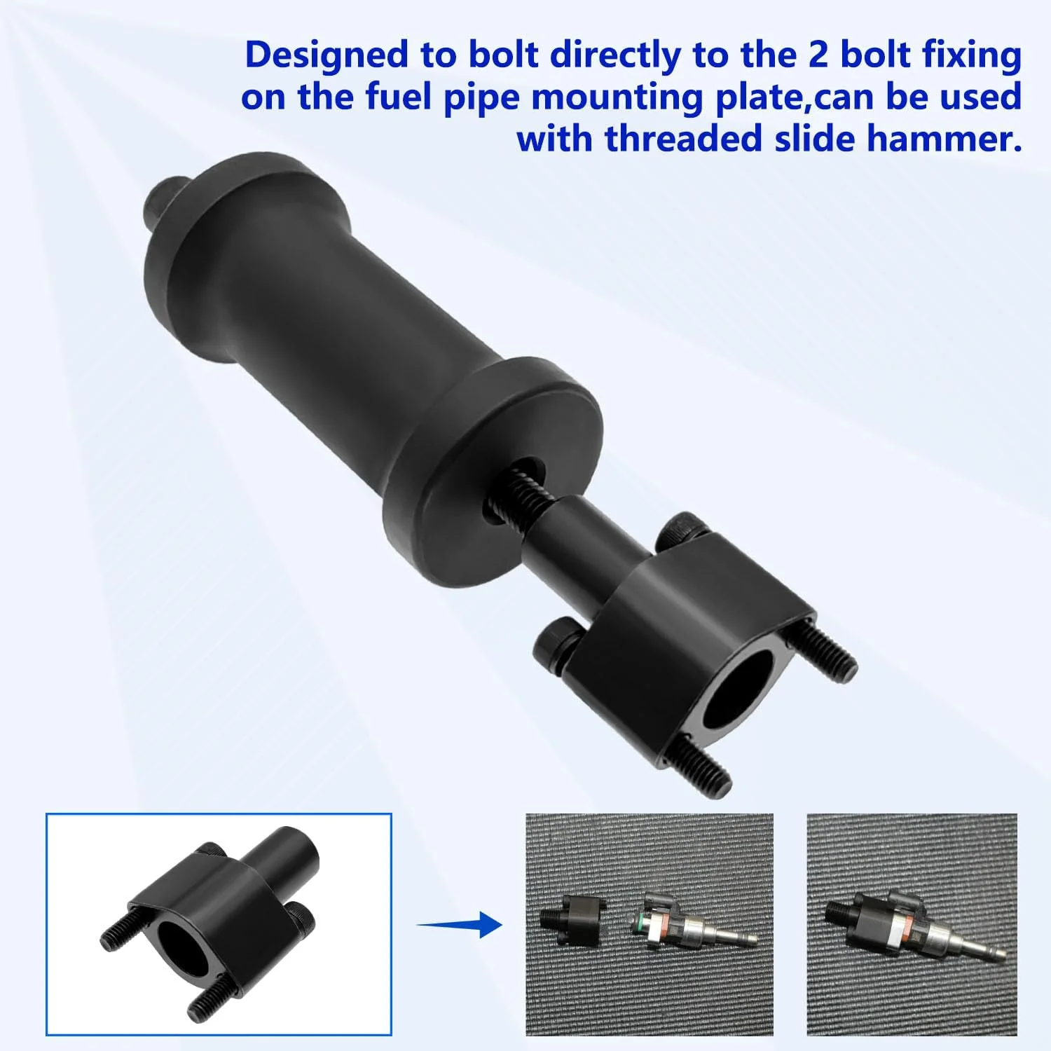 Outil d'extraction d'injecteur de carburant-Compatible avec GM, Buick, Vauxhall, Opel & MG Direct 1.0L, 1.4L, 1.5L essence d'injection, OEM TEN00140