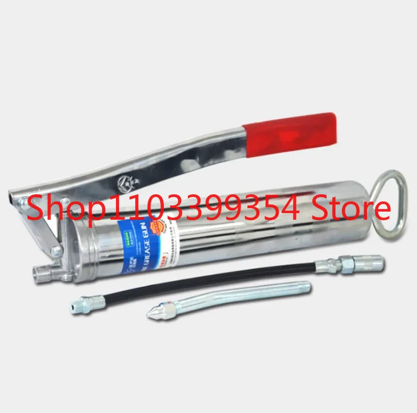 400CC Grease Gun Manual Grease Gun Oil Injection Tool Strength Alloy Steel Vehicle Maintenance And Repair Tools New