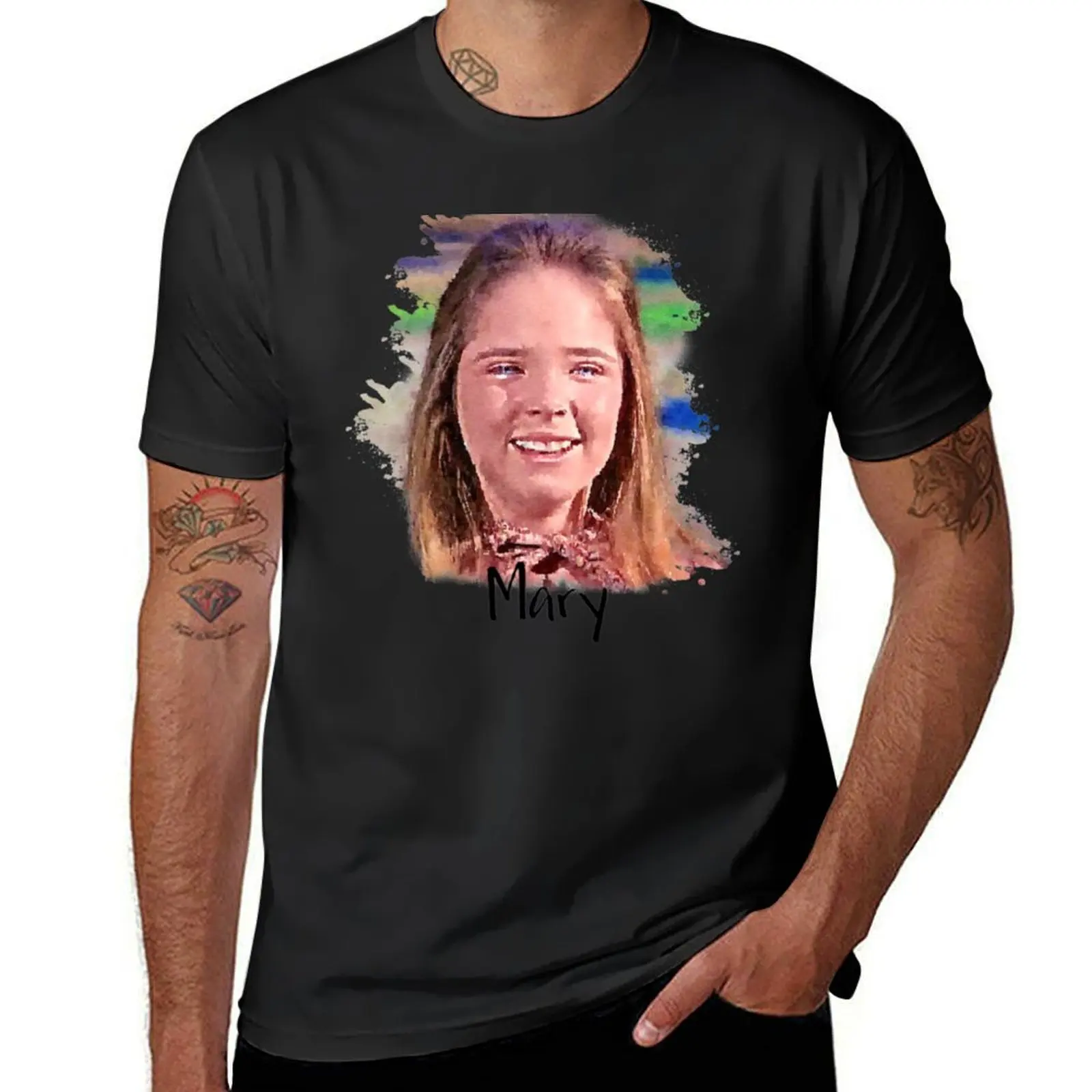 Mary Ingalls Little House on the Prairie T-Shirt sublime blacks t shirts for men graphic