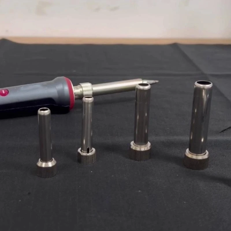 1 Set 927 Soldering Iron Tip Accessories Cannula Handle Head Adapter Socket Casing Solder Station Nozzle Sleeve Welding Supplies