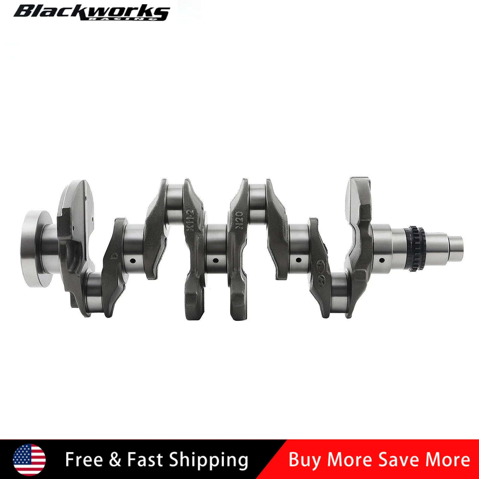 

23110-2E501 2.0L Engine Crankshaft for Hyundai Elantra Kona 2017-2020 Silver FOR HYUNDAI KONA 2.0L 2018-2021