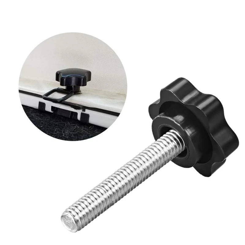  15Pcs Thumb Screws, 32xM6/32xM8 Star Head Threaded Knurled Thumbscrew Grip Knobs Clamping Screw Clamping Handle Bolts