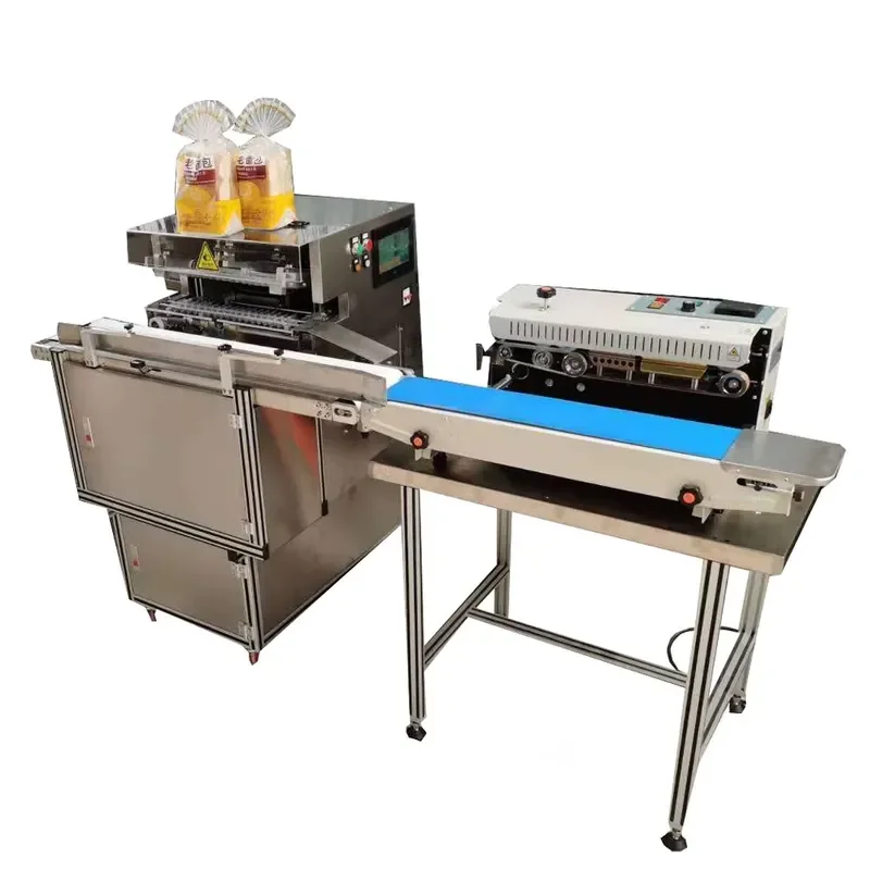 Automatic Envelope Tying Machine Bread Envelope Twist Tie Packaging Machine and Sealing Machine