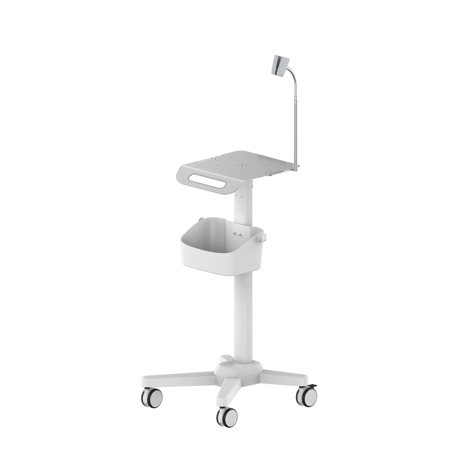 Hospital ECG  Ventilator Ultrasound Workstation Rolling Stand Trolley cart for Medical