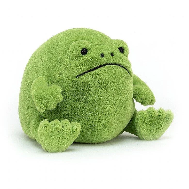 Cute Ricky Rain Frog Plush Toy Cartoon Soft Stuffed Animal Companion Gift For Kids Home Decor Nursery Pillow