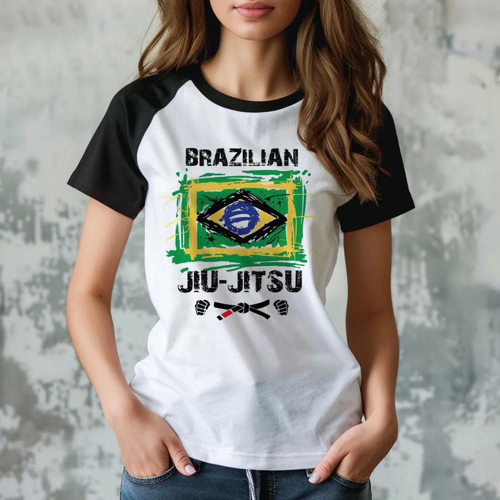 

Bjj Jiu Jitsu top women Japanese anime harajuku Tee female manga harajuku clothes