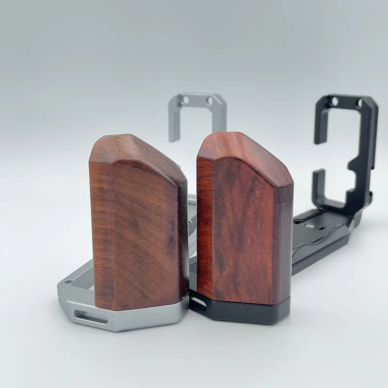 CozyShot Wooden Extension Camera L Bracket Hand Grip Holder for Fujifilm Fuji X-T5 XT5