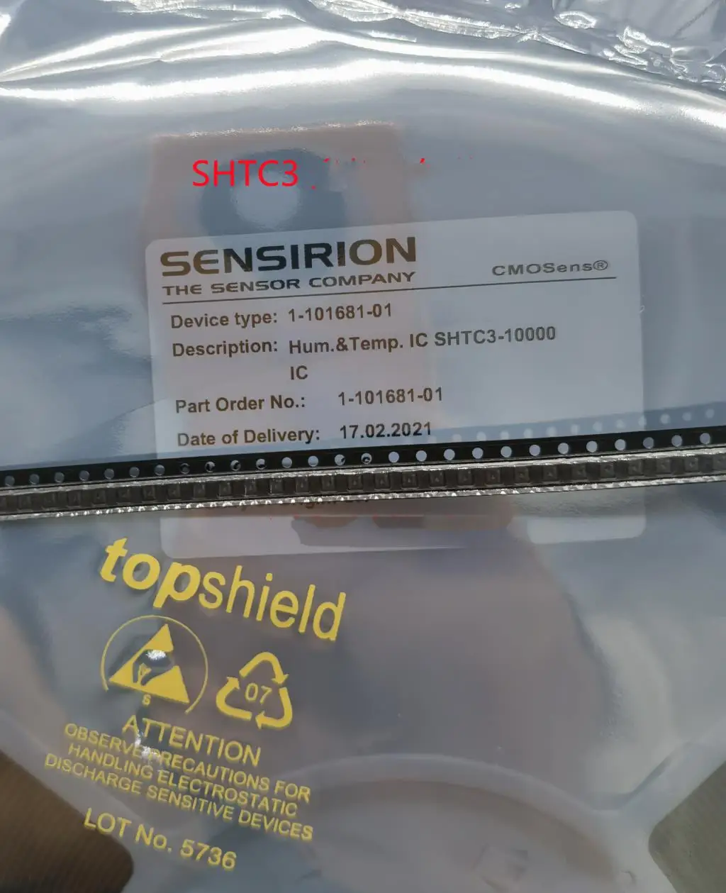 SHTC3 Цифровой датчик температуры и влажности Интерфейс I2C SHTc3 GXCAS GXHTC3