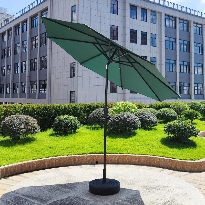 Outdoor parasol Outdoor courtyard Garden half stall Sun umbrella Sun protection Camping Security booth Roman umbrella