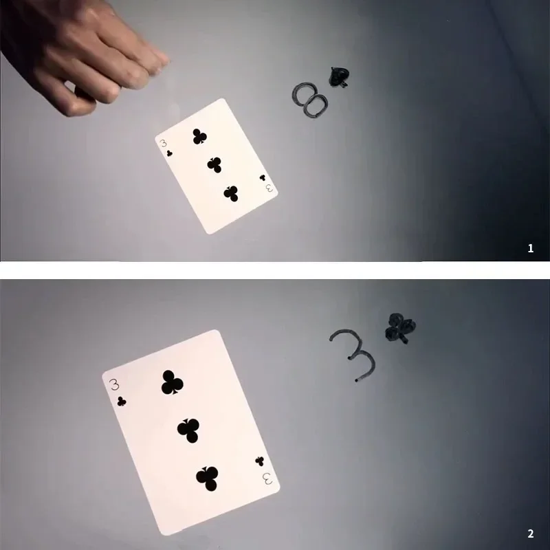 Double Cross Magic Tricks Ink Vanishes Magia Magician Close Up Illusions Gimmick Mentalism Party Games Street Props