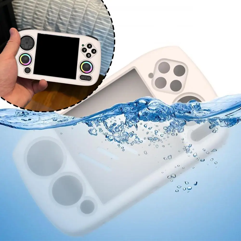 Для портативных игровых консолей Anbernic Rg Ubexx, силиконовый с пылезащитным рукавом и ремешком, устойчивым к падению K7f5