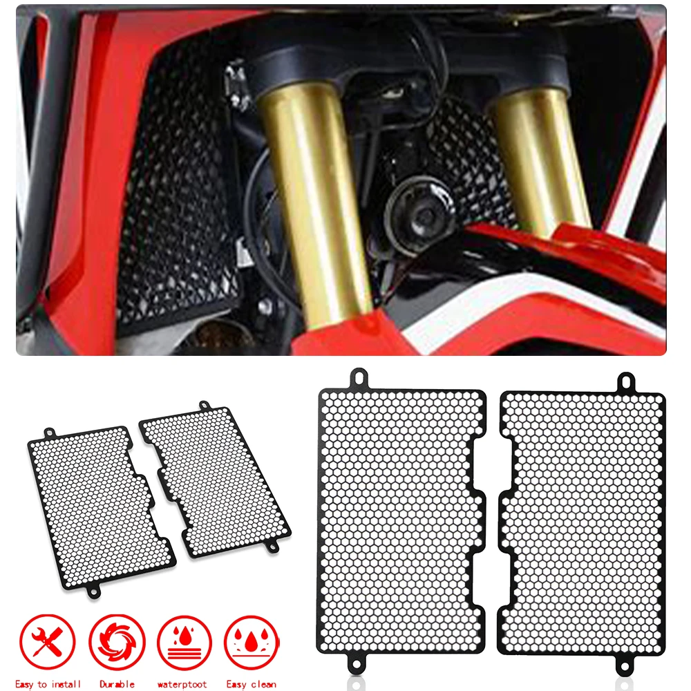 Radiator Grille Guard Cover Protection For Honda Africa Twin XRV750L XRV750 1990-2002 XRV 650 750 Africa Twin XRV650 1988 1989