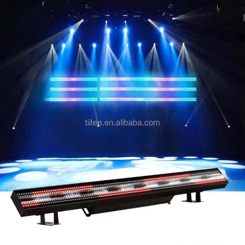 

Светодиодная стробоскопическая панель TIITEE DJ 700W 672LED, сценическое освещение, 672 RGB, 112 белых зон, IP65, водонепроницаемая, для улицы, эффект стробоскопа для вечеринок