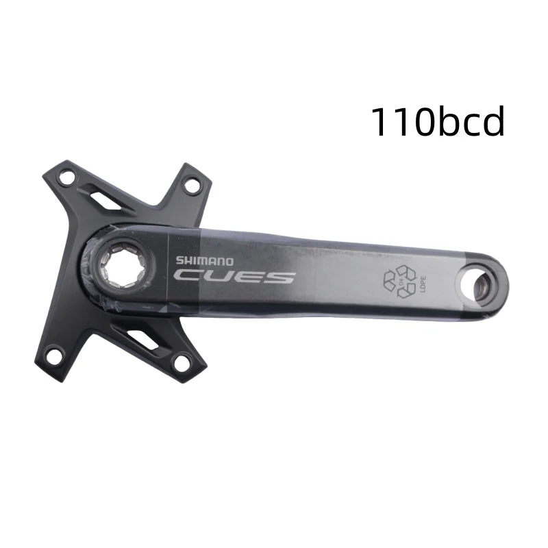 Shimano CUES 2-TEILIGER KURBEL FC-U6000 Fahrradkurbel 96BCD oder 110BCD 170 mm oder 175 mm 1x9s/10s/11s Kurbelarm für MTB Original Shimano – Detail 10