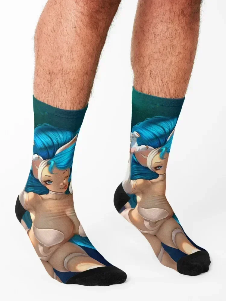 Felicia Socks new year fashionable luxe hiphop Designer Man Socks Women's