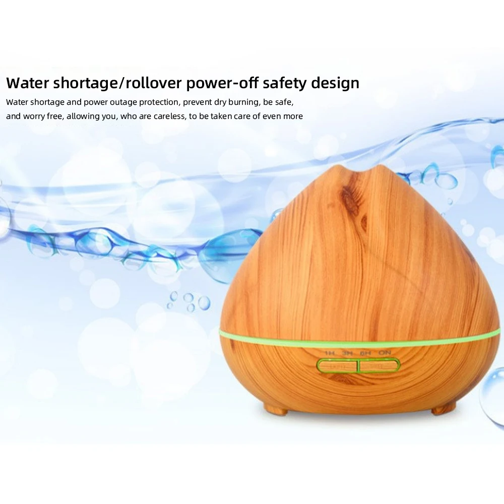 Aroma Diffuser Essential Oil Diffusor Air Humidifier Ultrasonic  7 Color LED Lamp Mist Maker For Home