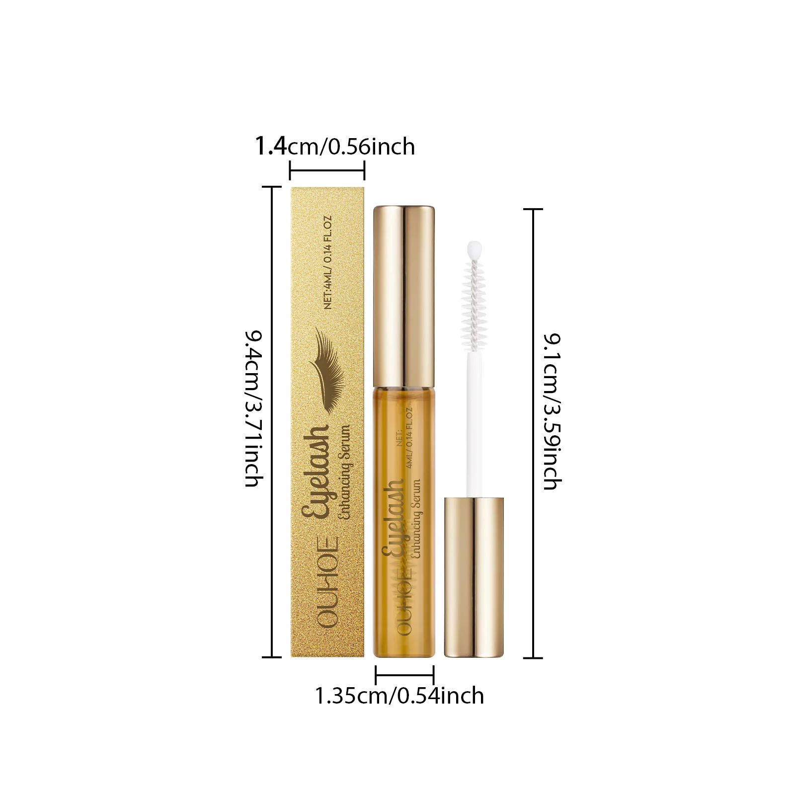 Eyelash Growth Serum Fast ยาว DIY ขนตาใช้ Enhancing Serum Curling หนา Unisex Gentle Certified Friendly Skin
