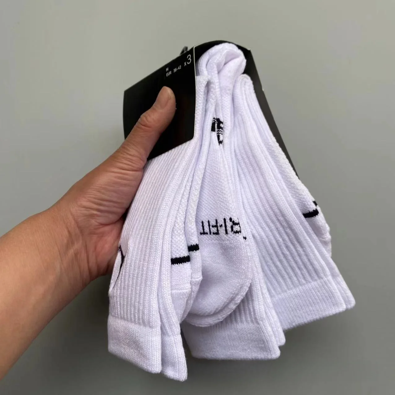 Calcetines de baloncesto Jordan Flyer Unisex de alta tecnología con parte inferior de toalla a media pantorrilla deportivos coloridos calcetines de pareja de secado rápido para todas las estaciones Elite