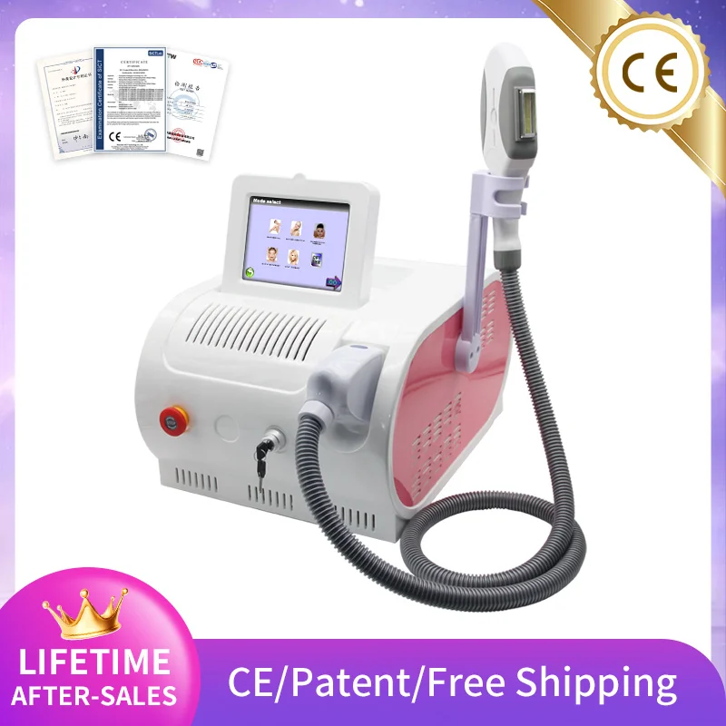 High Quality OPT IPL Hair Removal Laser Professional Machine E-light Technology Skin Care Rejuvenation Epilator For Women