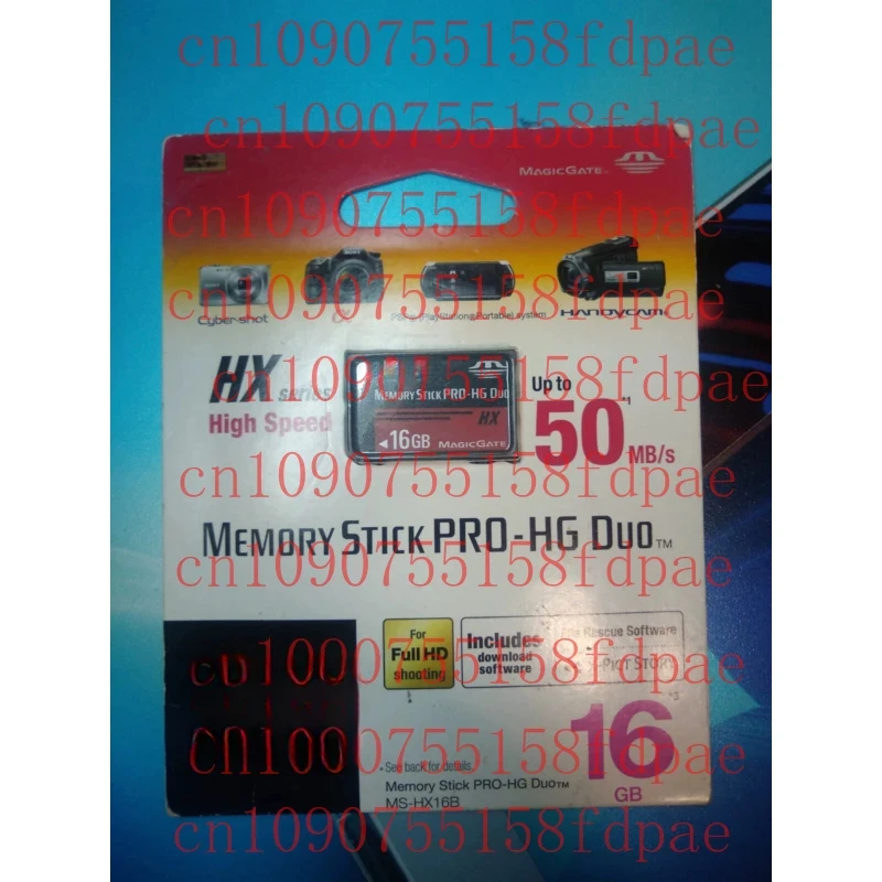 XMSJ العلامة التجارية الجديدة 16 جيجابايت لبطاقة ذاكرة سوني Pro-HG DUO 50 برميل/الثانية صنع في اليابان MS-HX16B