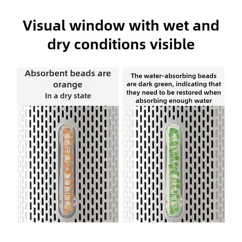 220V Household Dehumidifier Silent Small Indoor Drying Moisture Absorption Dehumidifier Circulating Air Dehumidifier Air Dryer
