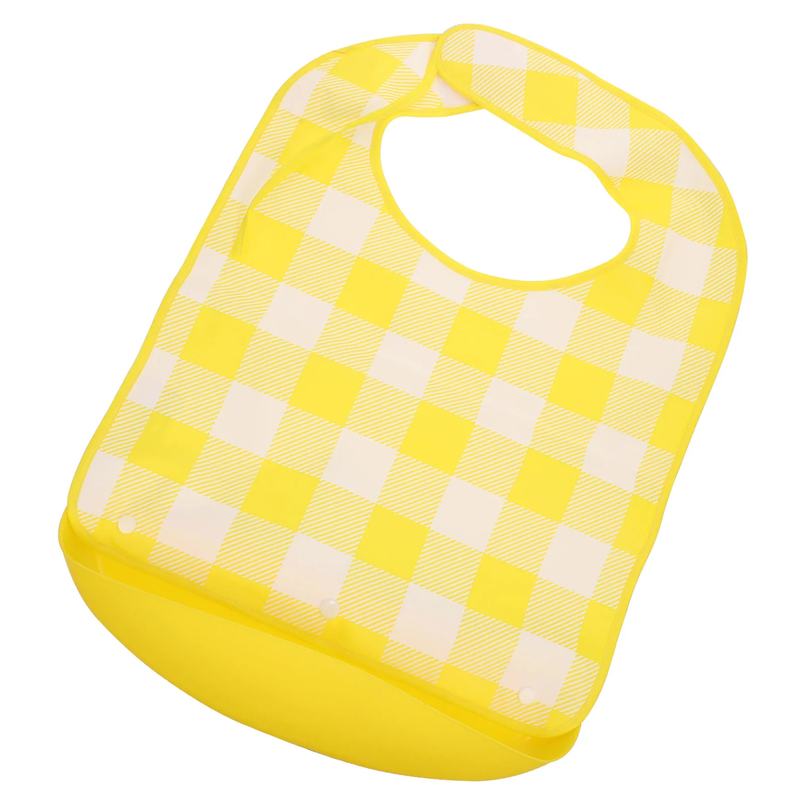 

Waterproof Adult Bib EVA Large Size Elderly Saliva Holder Mealtime Protector Clothes Rice Pocket Anti Spill Convalescent Apron