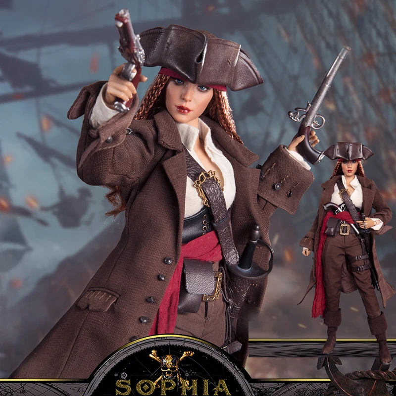 ViiKONDO 1/6 BBK017 Action Figure Captain Sophia Female Army Play Doll 12'' Toy Soldier Figurine Model Full Set Collection Gift