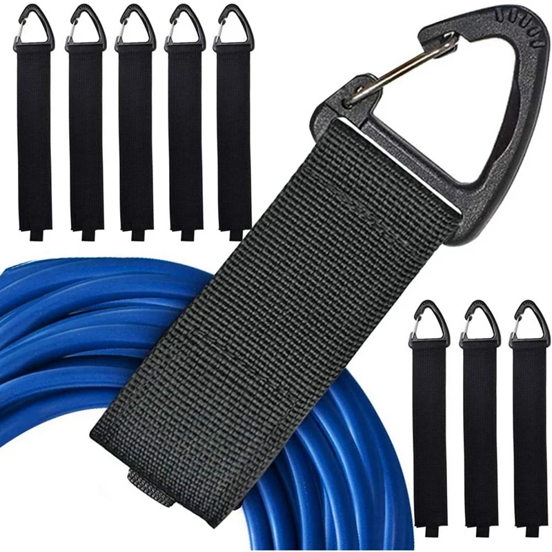 

16Pcs Extension Cord Holder Organizer, 16-Inch Hook And Loop Extension Cord Organizer Hanger With Buckle Bandage