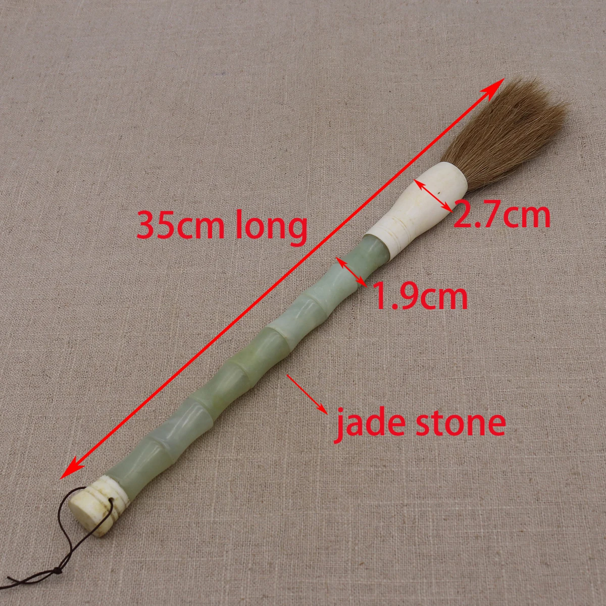 Decorative Calligraphy Brush, Home Decoration, Quality Jade