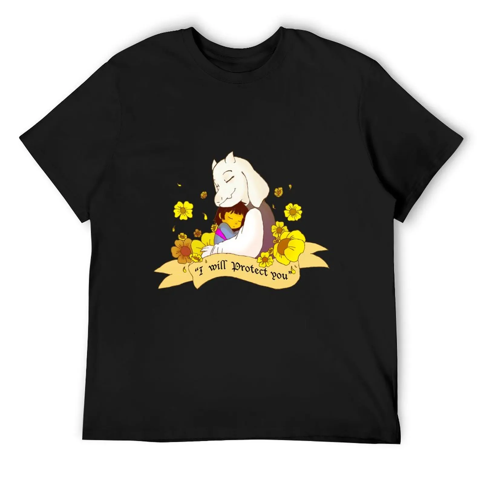 Футболка Toriel And Frisk, эстетическая одежда, летняя одежда, рубашка Croswit, мужские футболки с рисунком аниме