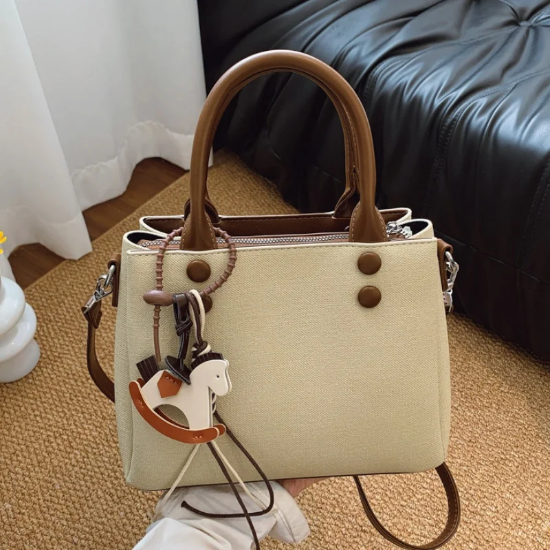 

PU Leather Ladies HandBags Women Hanging piece Messenger Bags Tote Boston Shoulder Crossbody Bag