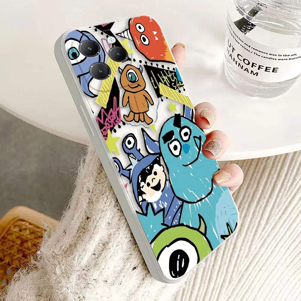 حافظة هاتف مخصصة من Disney Boo Monsters Inc لهاتف Infinix HOT 10 10I 10S 11S 12I 20I Note 11 12 30 SPARK SMART 6 8 9 20 POVA 3