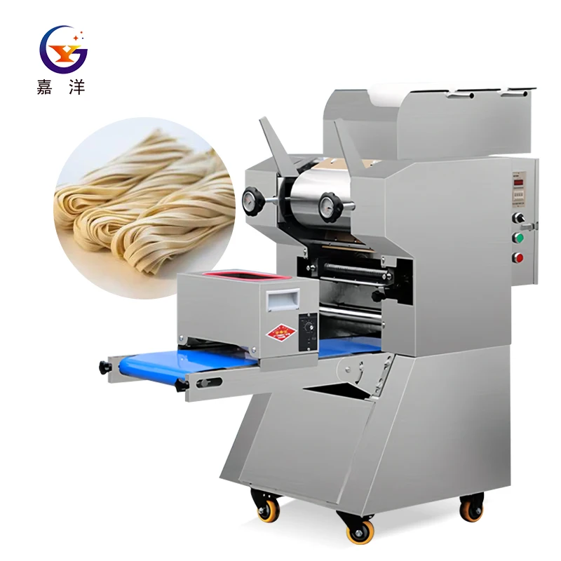 Stainless Steel Fresh Noodle Making Machine, Automatic Noodle Processing Equipment, Electric Pasta Machine