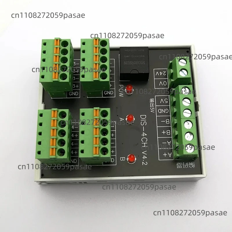 

Дистрибьютор импульсных сигналов DIS-4CH, 1 вход, 4 выхода, внешний, 5В, опциональное дифференциальное расширение сигнала