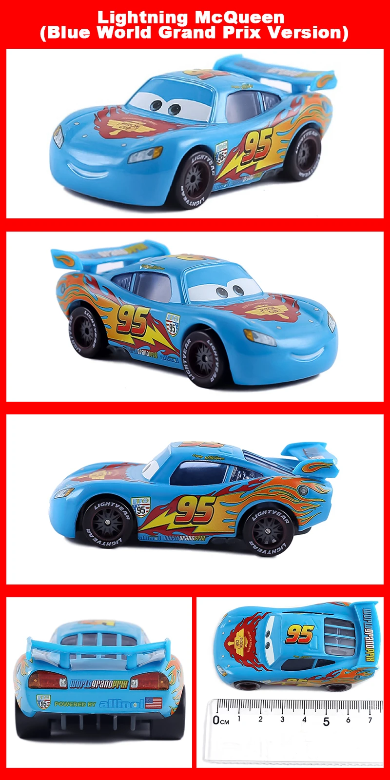 Pixar Cars Inertial Assistance Alloy Offroad-Fahrzeug Lightning McQueen Storm Cruz Mater Jackson Ramirez Kinderspielzeug Geschenke – Detail 27
