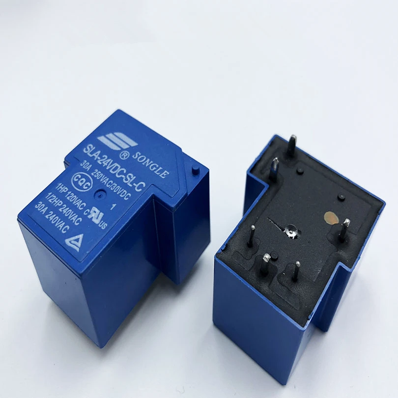 

10PCS/LOT 24V relay SLA-24VDC-SL-C SLA24VDCSLC 24VDC 24V DC24V 30A 250VAC SONGLE DIP6