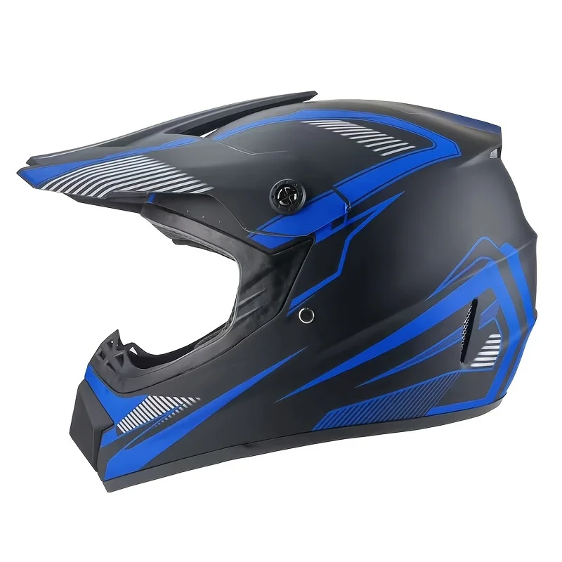 

Off-Road Helmet, Motorcycle Rally Helmet, Men's and Women's Motorcycle Long-Distance Riding Helmet, All-Season Full-Face Helmet