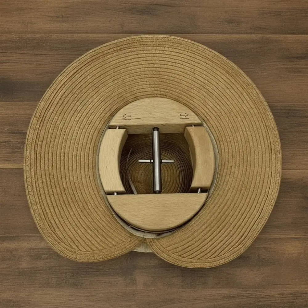 

Компактный регулируемый портативный деревянный держатель для шляп и кепок, внутренняя подставка для ковбойских и бейсбольных шляп, легкий, для использования на открытом воздухе