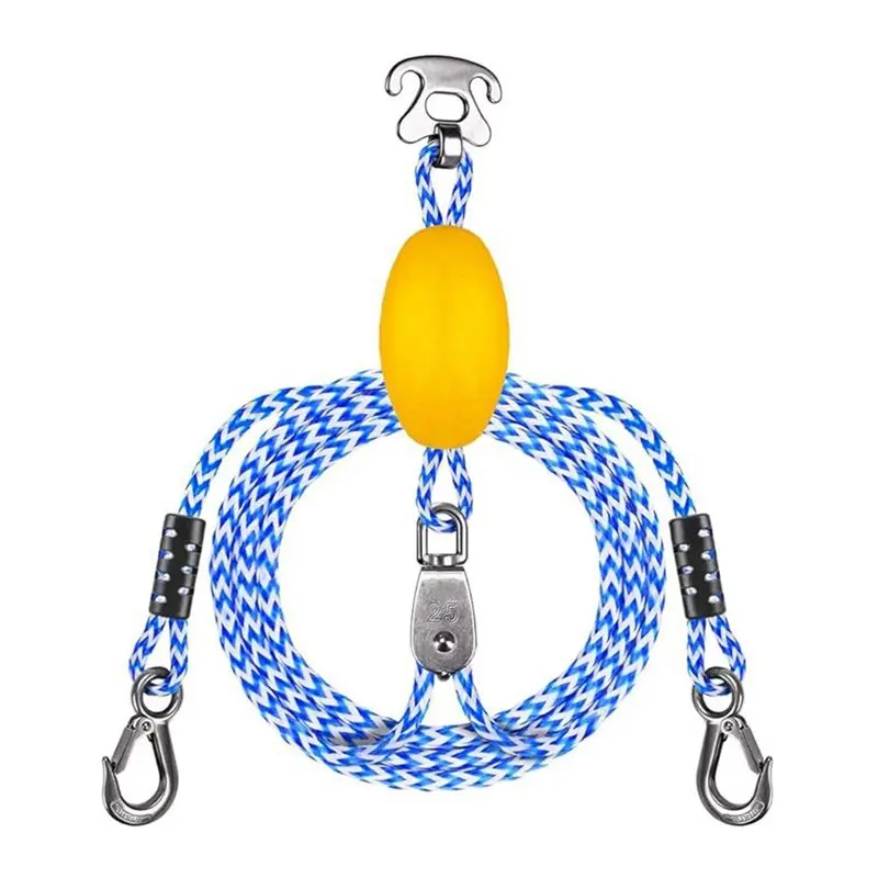 

Dropship-For Tubing Boat Tow Harness Heavy Duty Self Centering Tow Rope, Floating Tube Rope For Boats, Towable Tubes