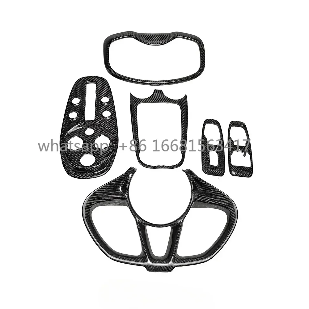 Juego de kits interiores de fibra de carbono seca para Mclaren GT