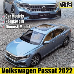 1:18 SAIC Volkswagen Passat 2022 star version alloy car model collection display gift to friends and relatives