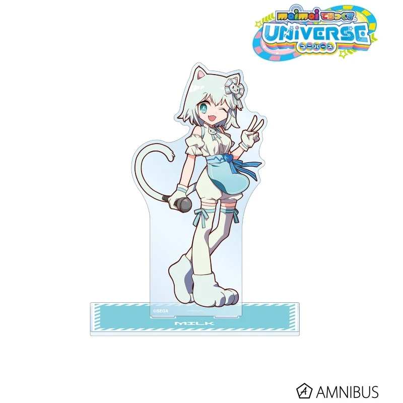 لعبة الموسيقى Maimai الاكريليك حامل الشكل راز الشيفون Otohime الحليب حامل لوحة تأثيري الدعامة ديكور الرسوم المتحركة الهدايا #6