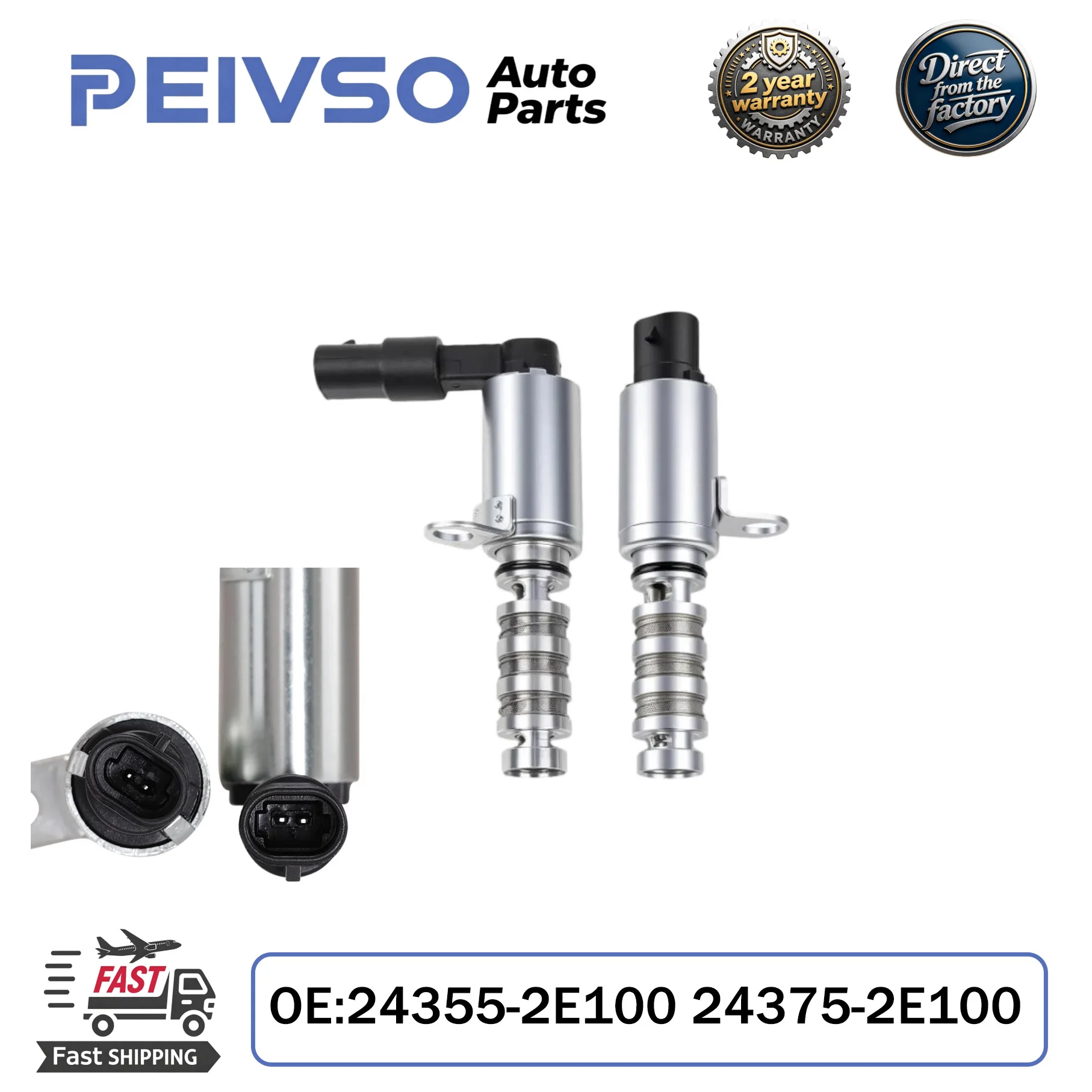 新しい-2-個-vvt-ソレノイド-24355-2e100-24375-2e100-ヒュンダイ-エラントラ-コナ-ソナタ-ツーソン-ヴェロスター-フォルテ-フォルテ5-オプティマ-セルトス-ソウル用