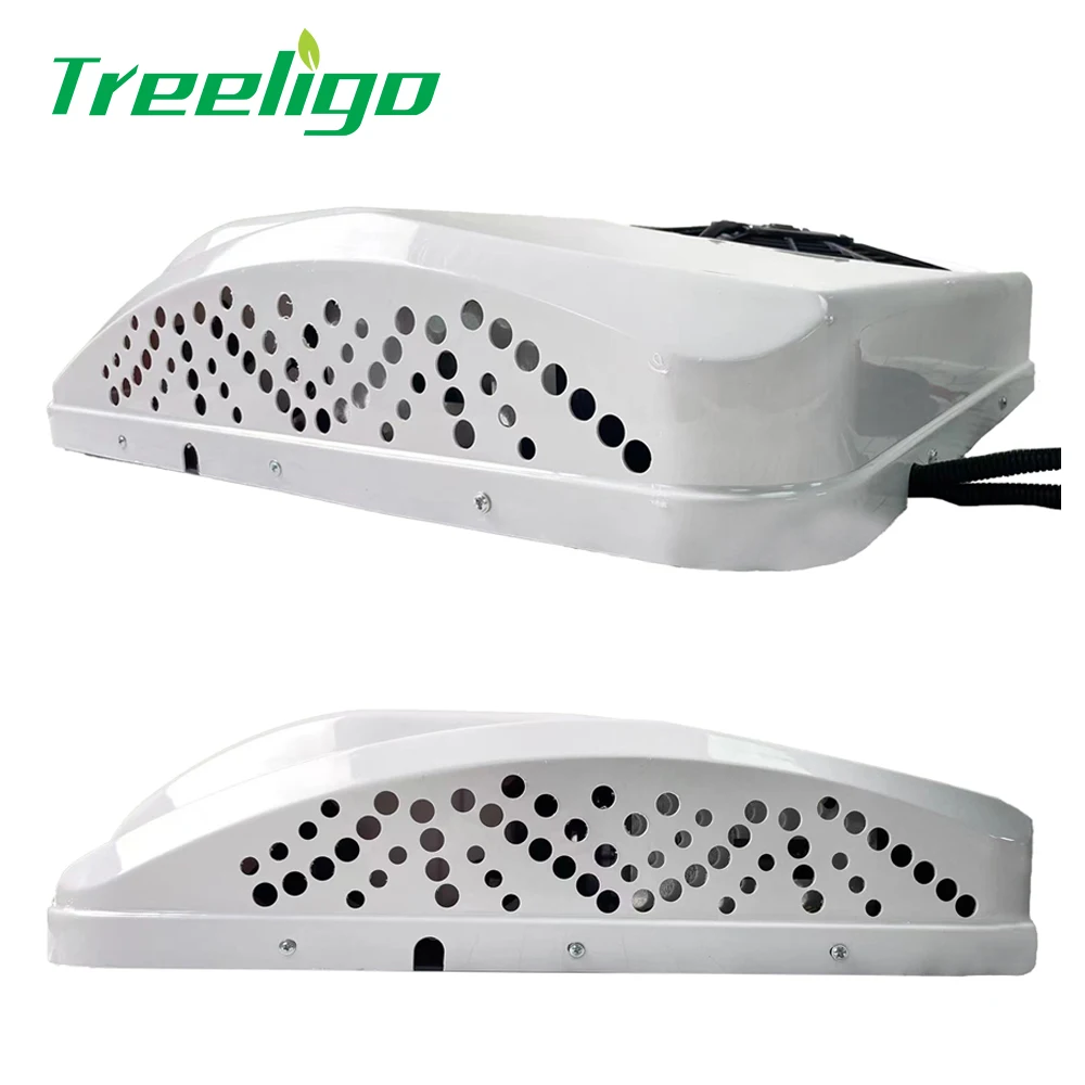 Camper RV Roof Electric Roof Mounted 12V Electric Tractor Air Conditioner For Car Caravan Truck Crane Air Conditioning
