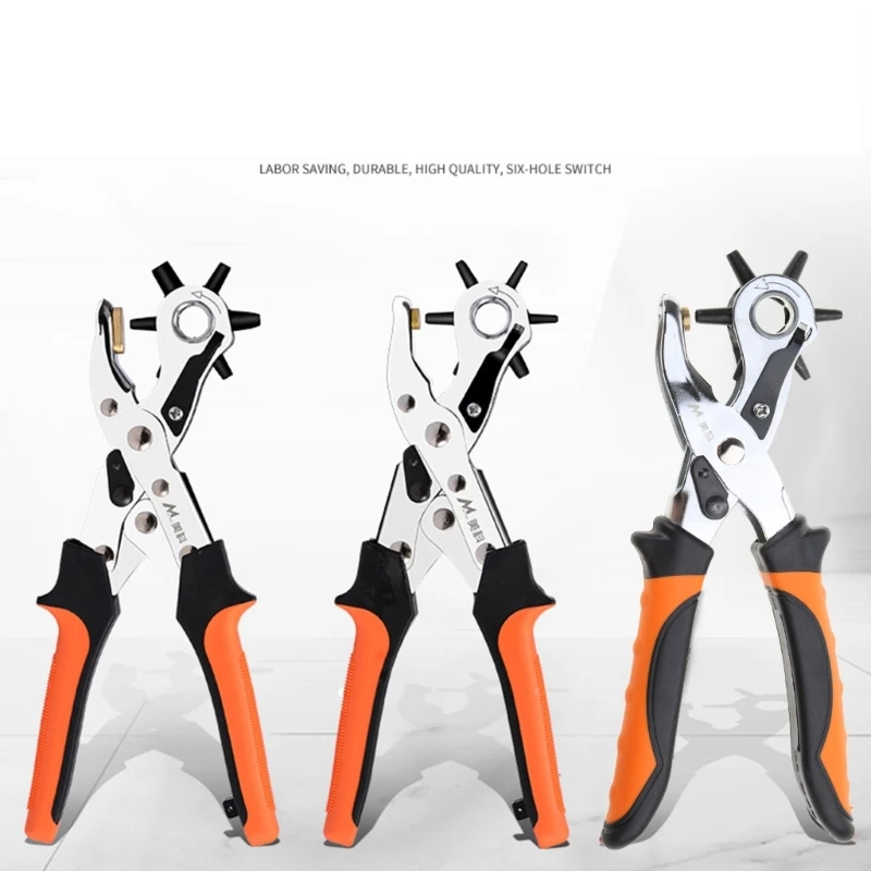 Revolving Plier Leather Hole Set สำหรับเข็มขัดสายนาฬิกา