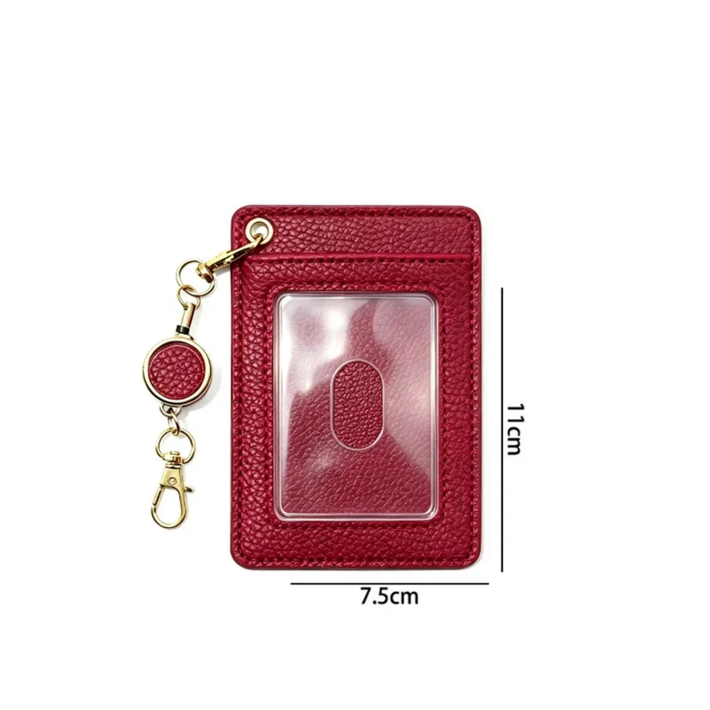 Badge Holder  Lanyard Card Holder Retractable Badge Reel Card Holder Lightweight Id Card Case For Short Trips Campus Use