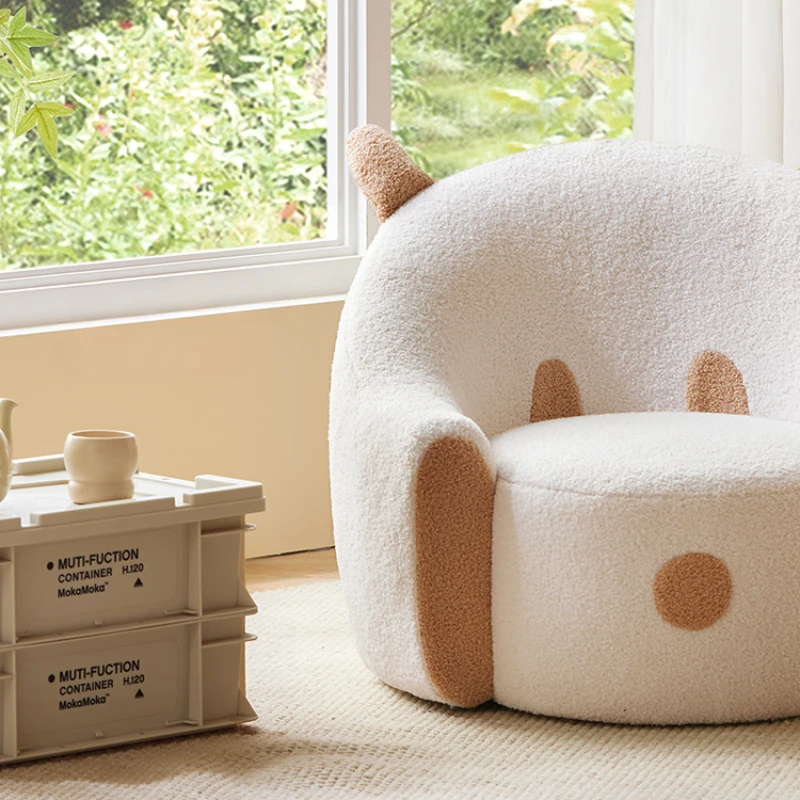 Girl Soft Sofa Chair Unique Filling Individual Modern Sofa Puffs Floor Woonkamer Banken Sofaset Furniture For Living Room