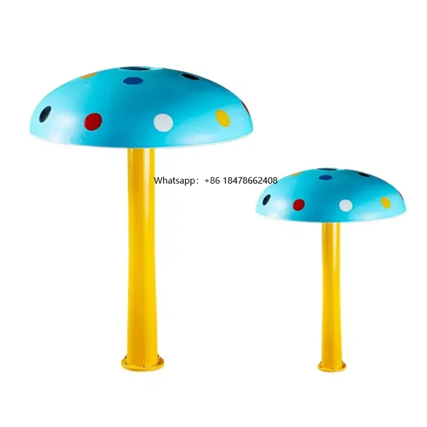 

Factory Wholesale Fiberglass Kids Pool Water Play Equipment Mushroom for Children Swimming Pool